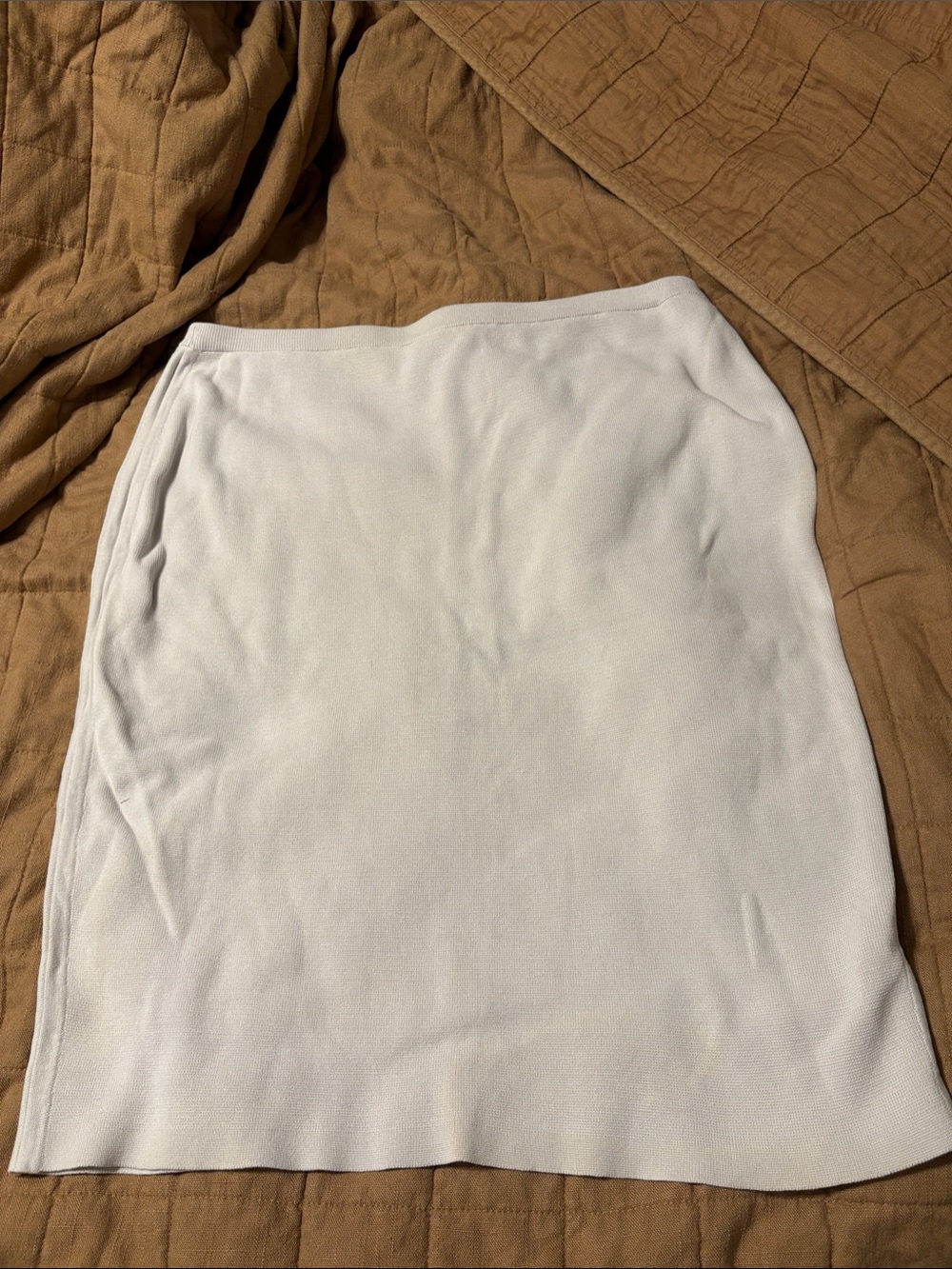Eileen Fisher Cream Pencil Skirt